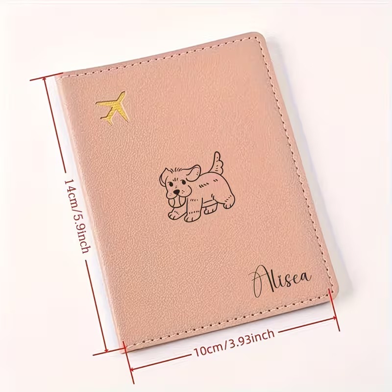 Custom Passport Cover with a C - Pet Portrait Custom ulasan dan harga