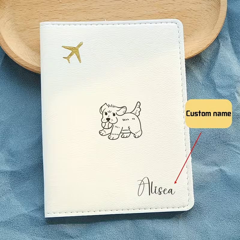 Custom Passport Cover with a C - Pet Portrait Custom ulasan dan harga