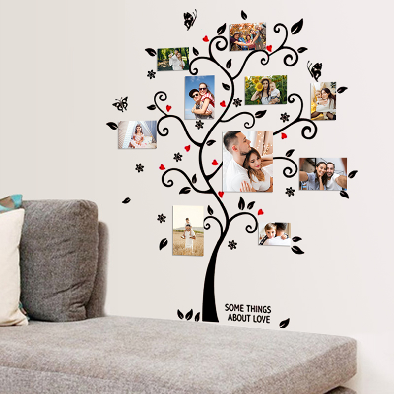 DIY Family Photo Frame Tree Wa - Family Tree Print ulasan dan harga